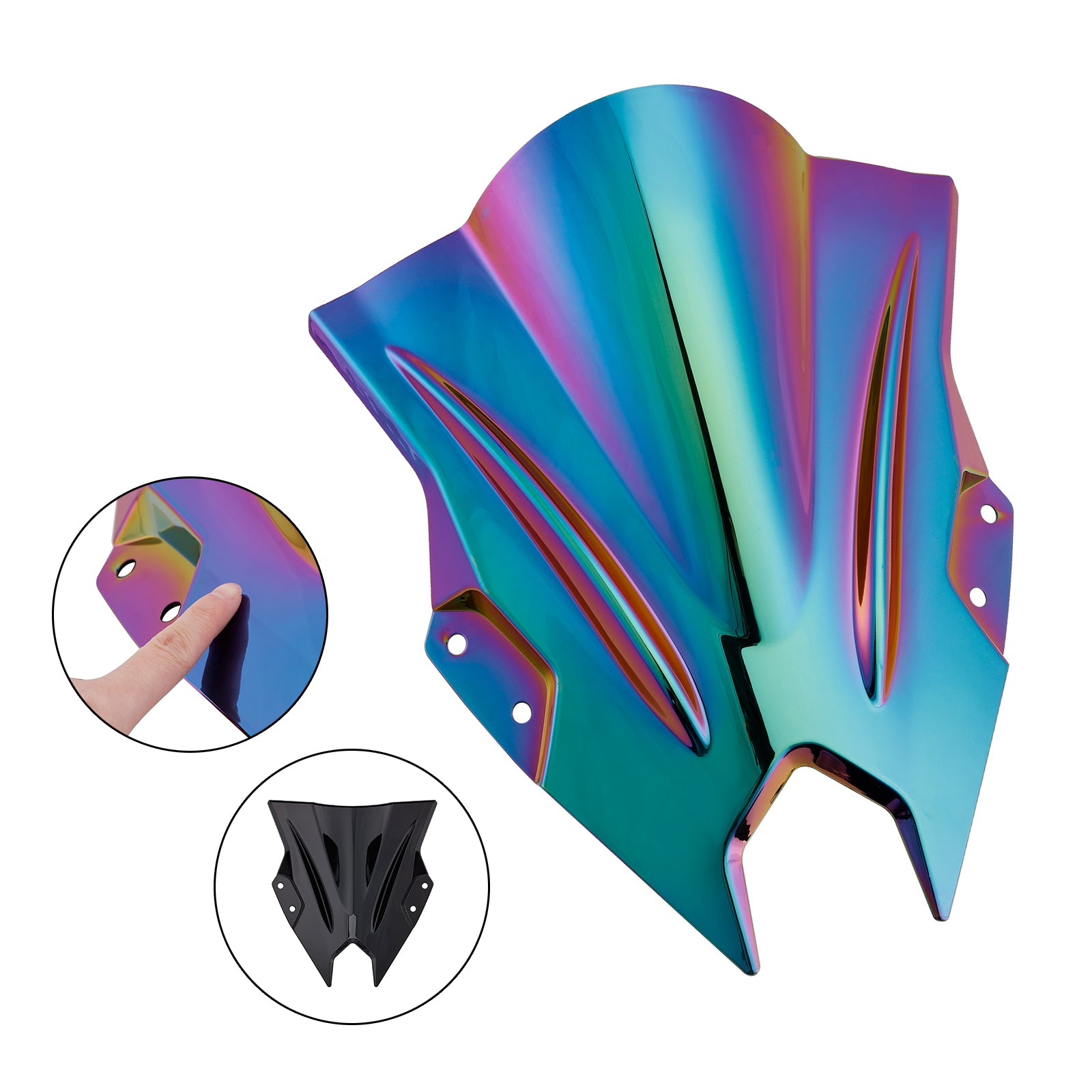 KAWASAKI NINJA 500 EX500R 2024-2025 Windshield Windscreen