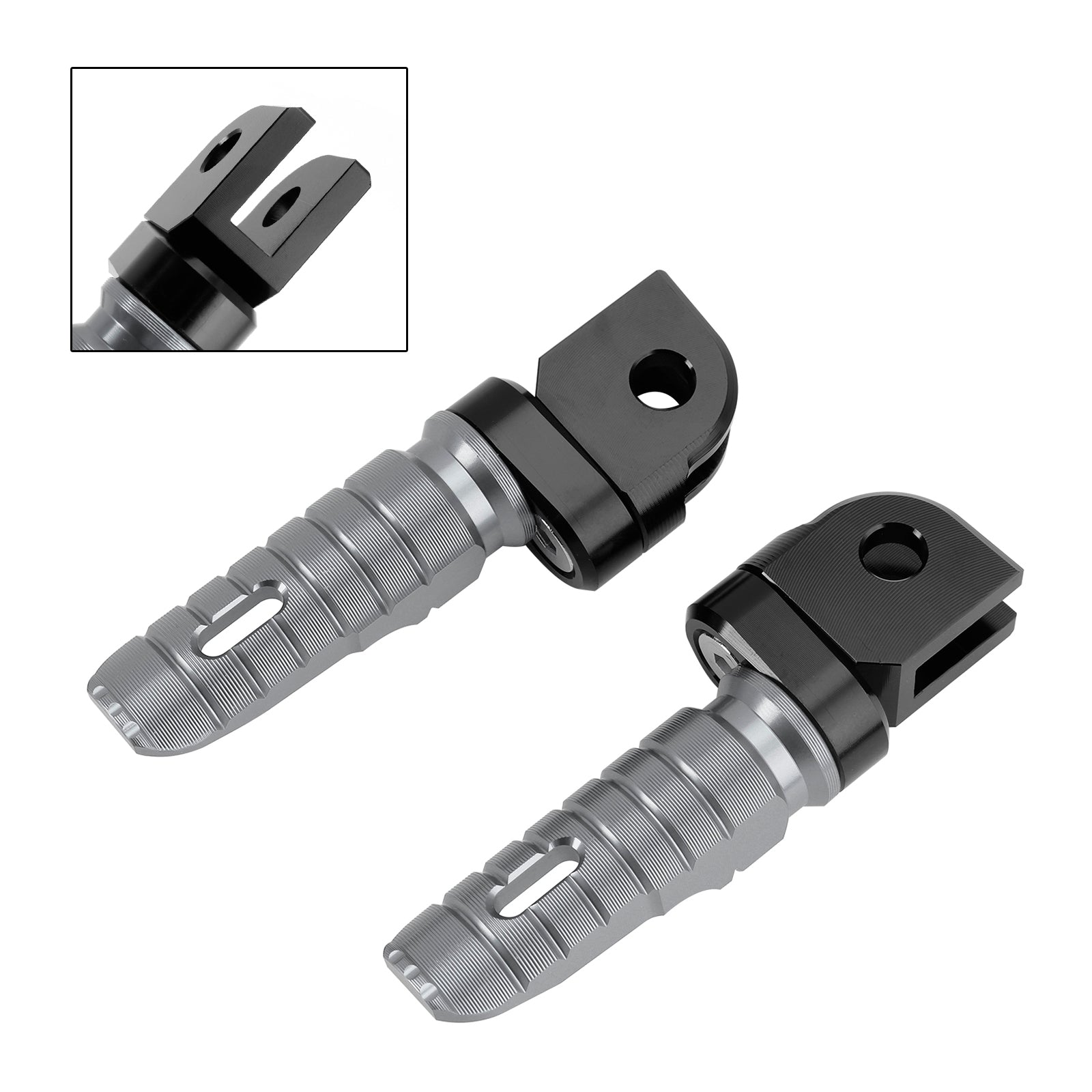 KAWASAKI ZX-4R ZX-4RR 24-25 NINJA 400 18-24 Front Footrests Foot Pegs