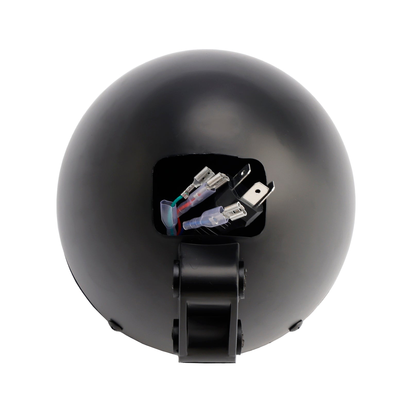 Motorcycle Chrome 5.75" Headlight Lamp Spotlight Universal Multifunctional