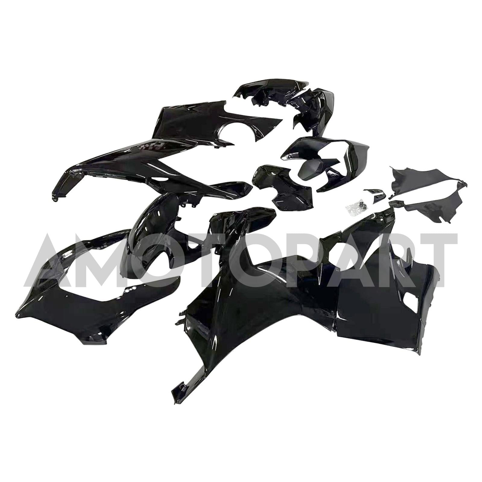 Amotopart Ducati 2018-2019 Panigale V4 V4S Black Fairing Kit