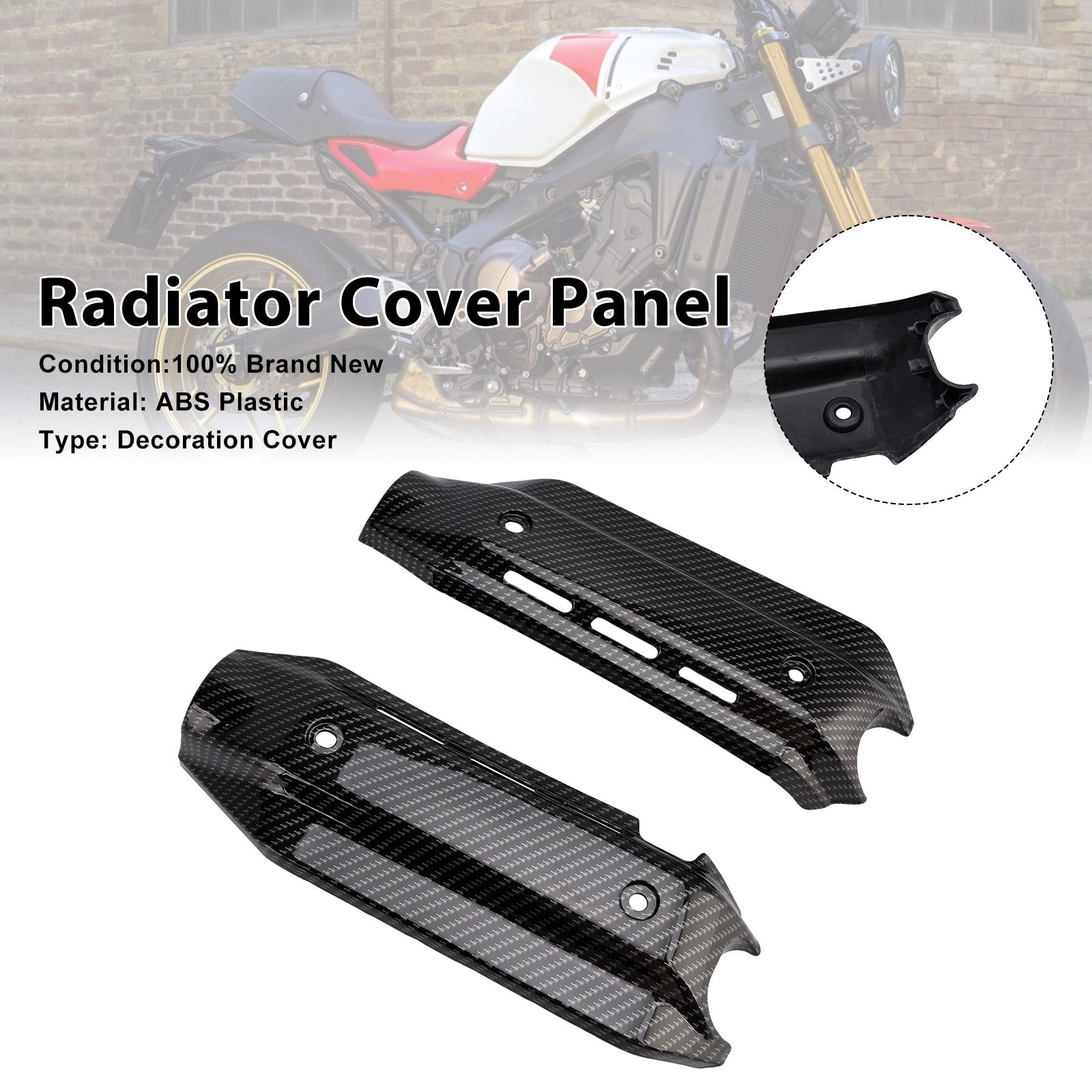 2022-2025 Yamaha XSR900 Radiator Side Cover Fairing Panels
