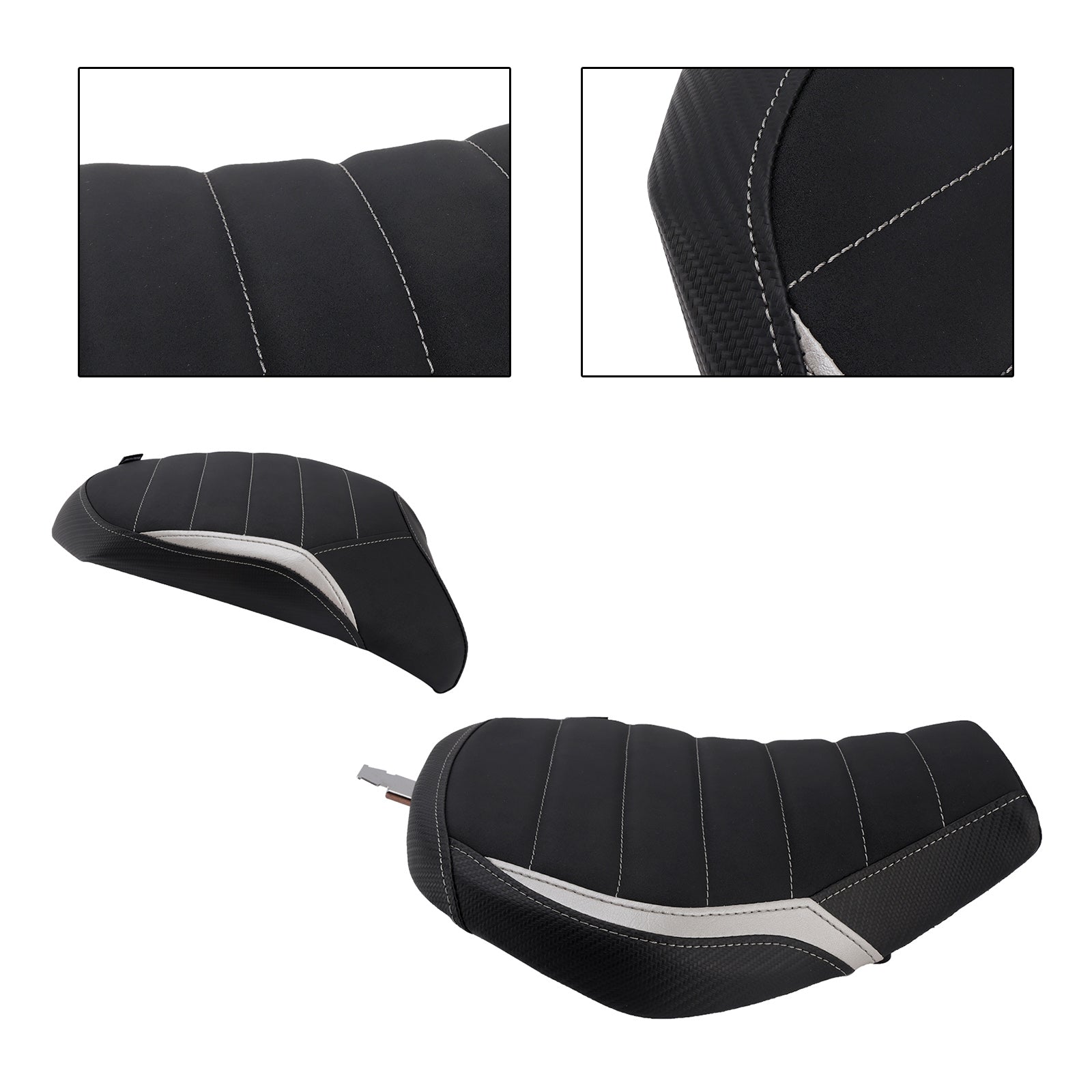 2022-2025 Kawasaki Ninja H2 Sx Front&Rear Raider Passenger Cushion Kit Gray