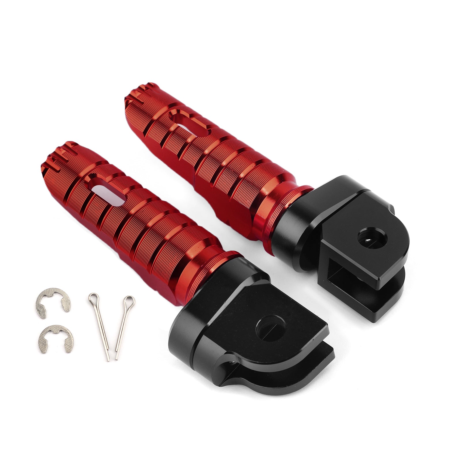 Reposapiés delanteros para HONDA CB125R CBR250RR CBR1000RR CB600F CB1100/RS/SX Rojo
