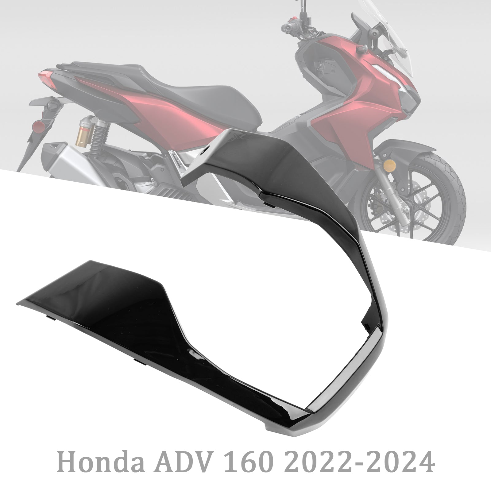 23-24 Honda Adv 160 Lenker Fahrer Mittelkasten Untere Abdeckung Verkleidung