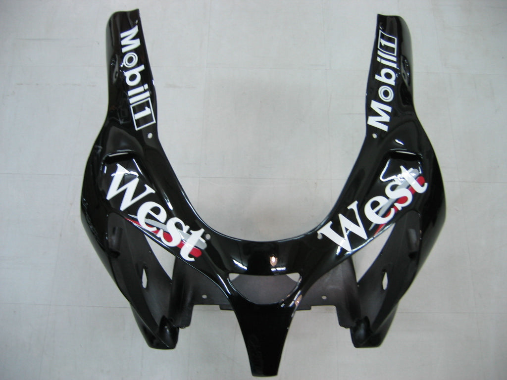 Amotopart 2000-2001 Kawasaki ZX9R Black Fairing Kit