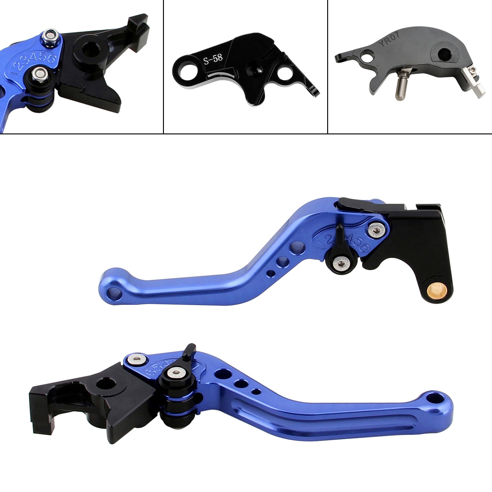 22-23 YAMAHA YZF R7 MT-10/SP FZ-10/SP NEW Short Clutch Brake Lever