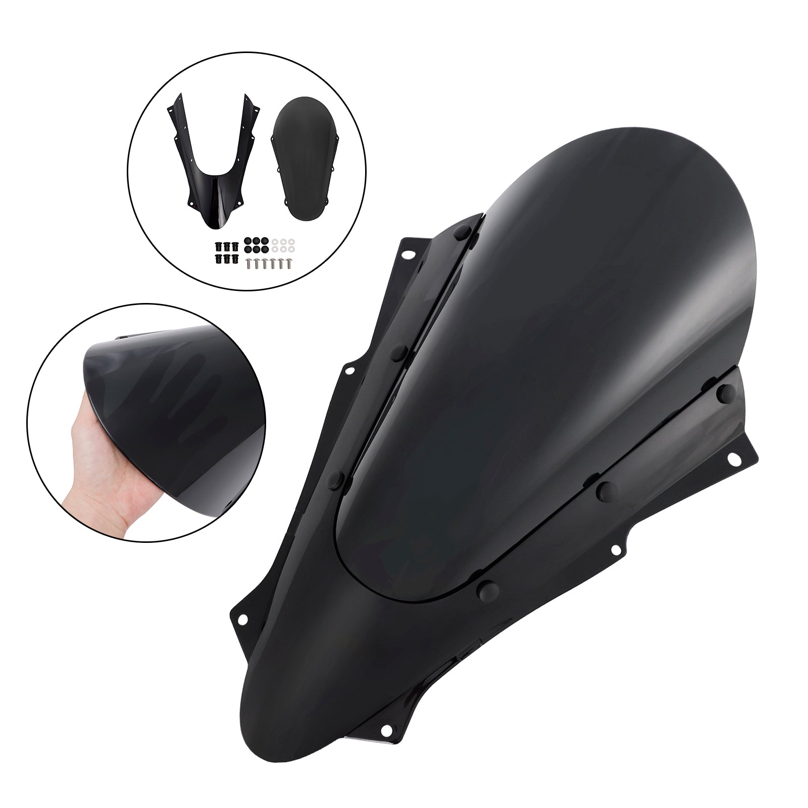 2023 Kawasaki ZX-4R ZX-4RR vindrutan vindruta