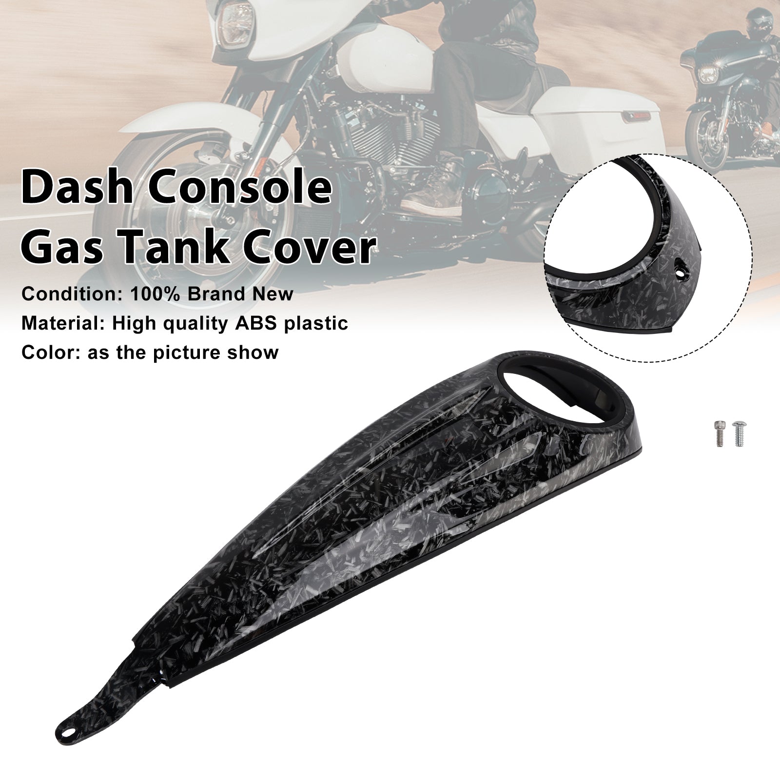 Touring Road Glide / Street Glide 2023-2025 Dash Console Gas Tank Cover