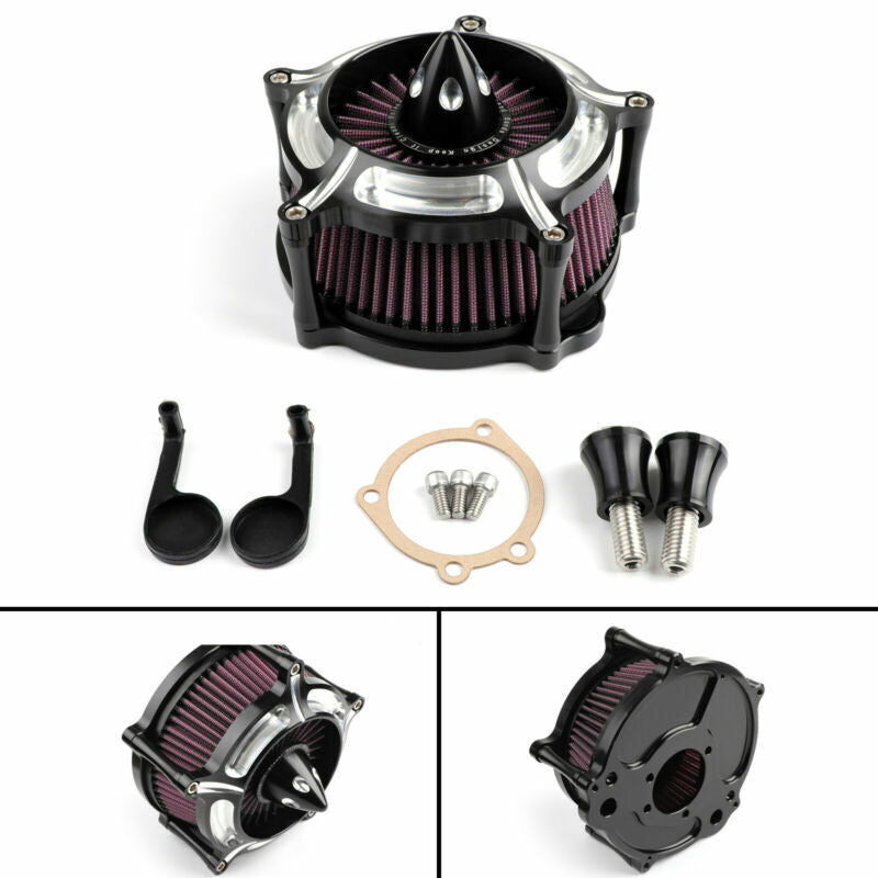 1991-2016 Sportster XL1200 XL883 TUB/A CNC Air Turbine Filter P2 Cleaner