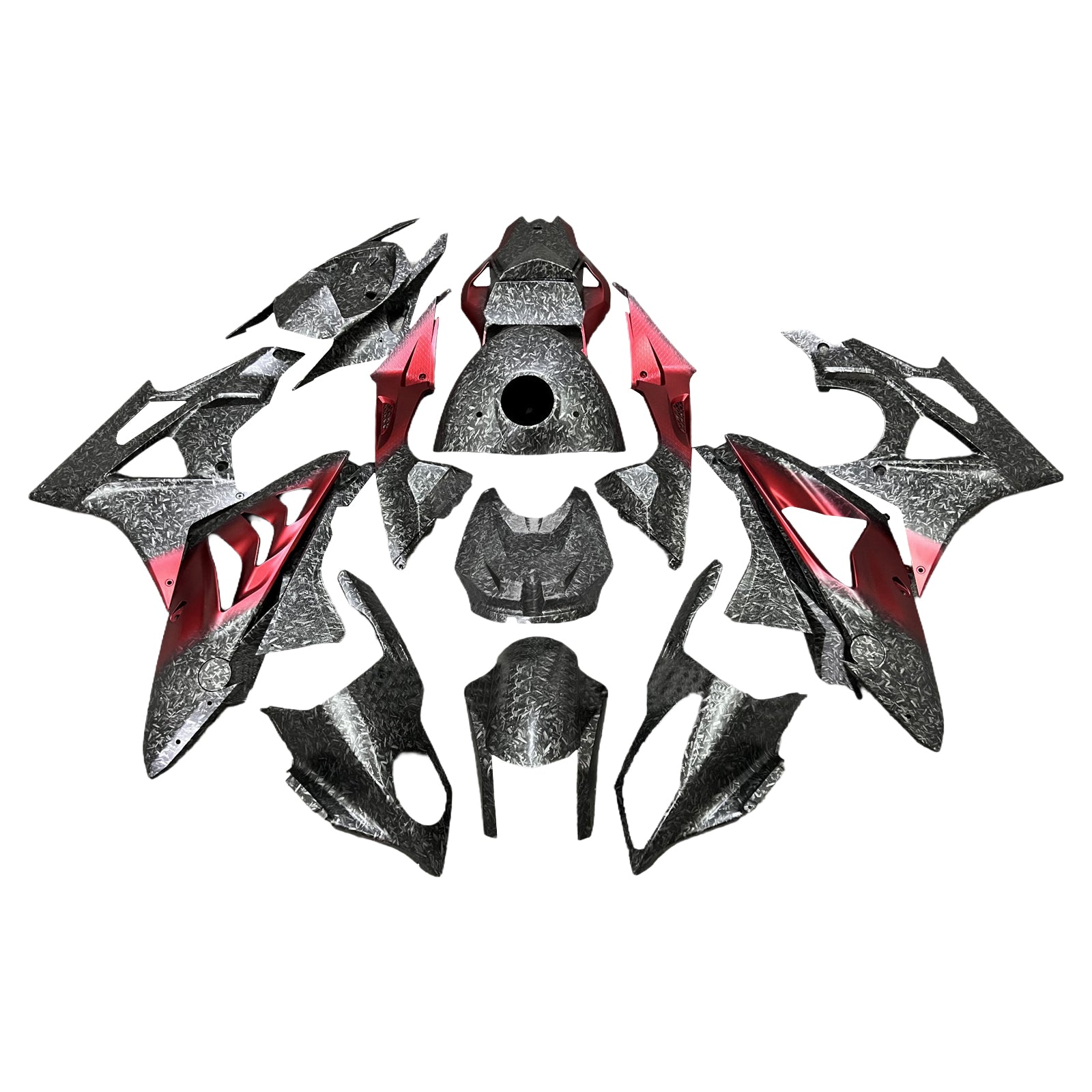 AMOTOPT 2015-2016 BMW S1000RR KIT RED RED FIBER PADRES