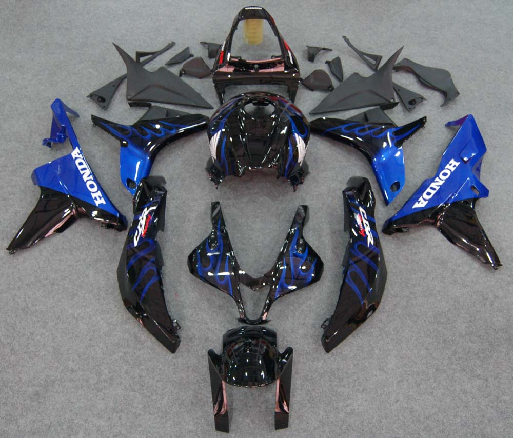 Amotopart 2007-2008 Honda CBR600RR Blue & Black Fairing Kit