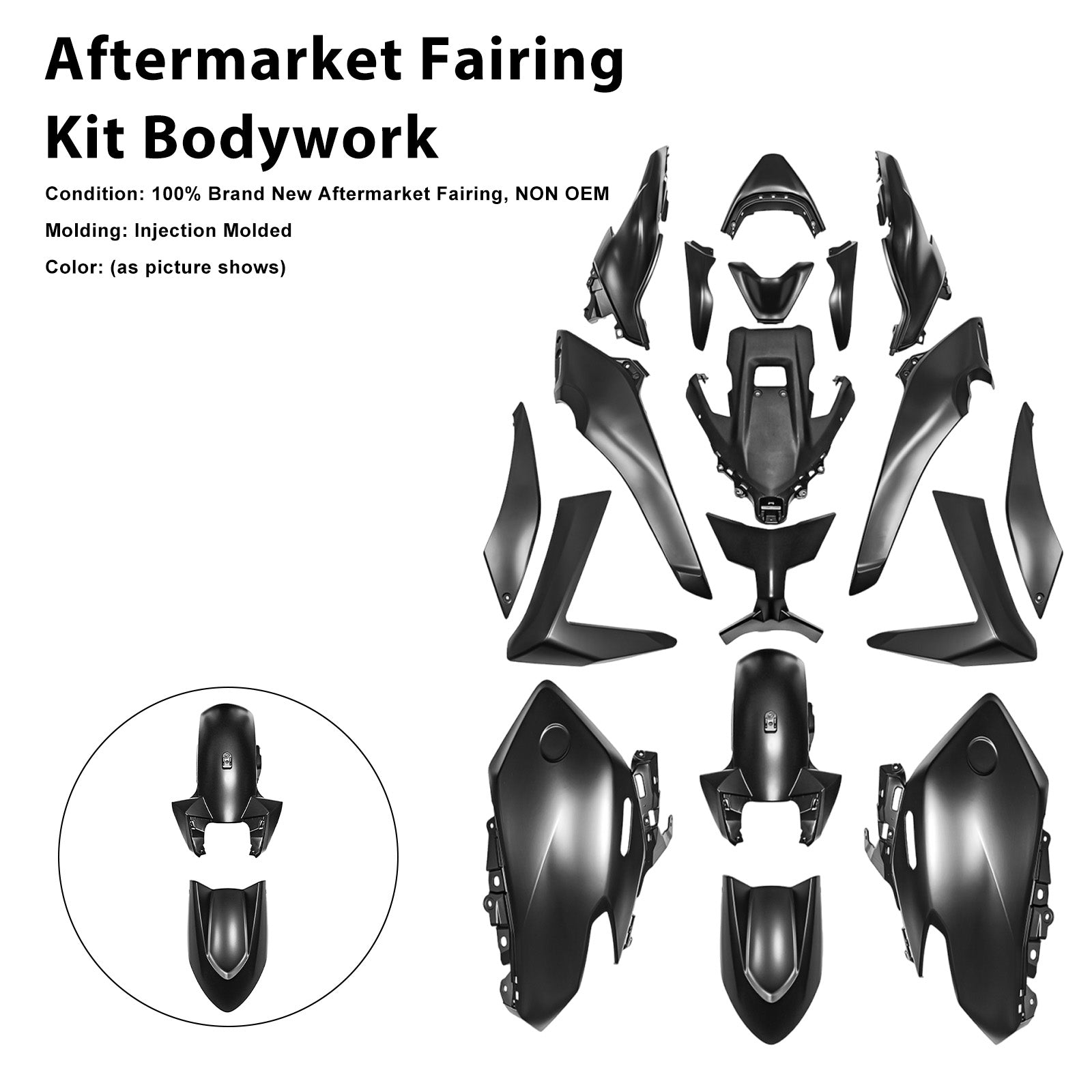 Amotopart 2025-2026 Yamaha TMAX560 Fairing Kit Collection