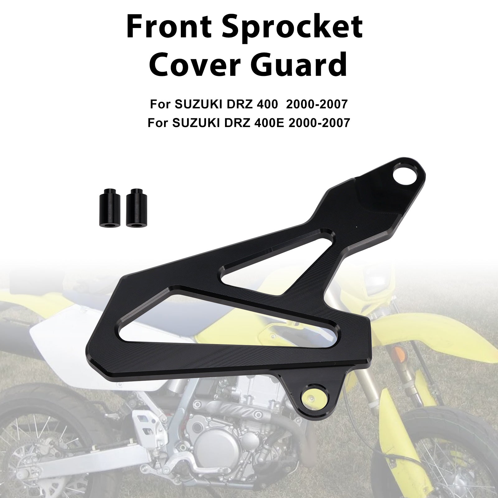 2000-2024 Suzuki DR-Z400SM DRZ400/S/E Front Sprocket Cover Guard