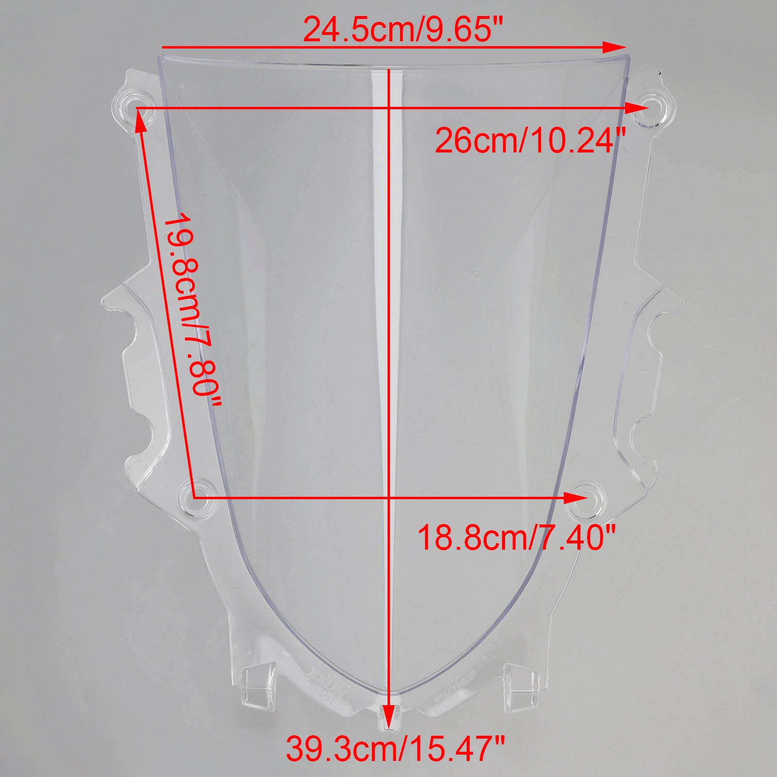 2019-2025 YAMAHA YZF-R3 YZF-R25 Windshield WindScreen