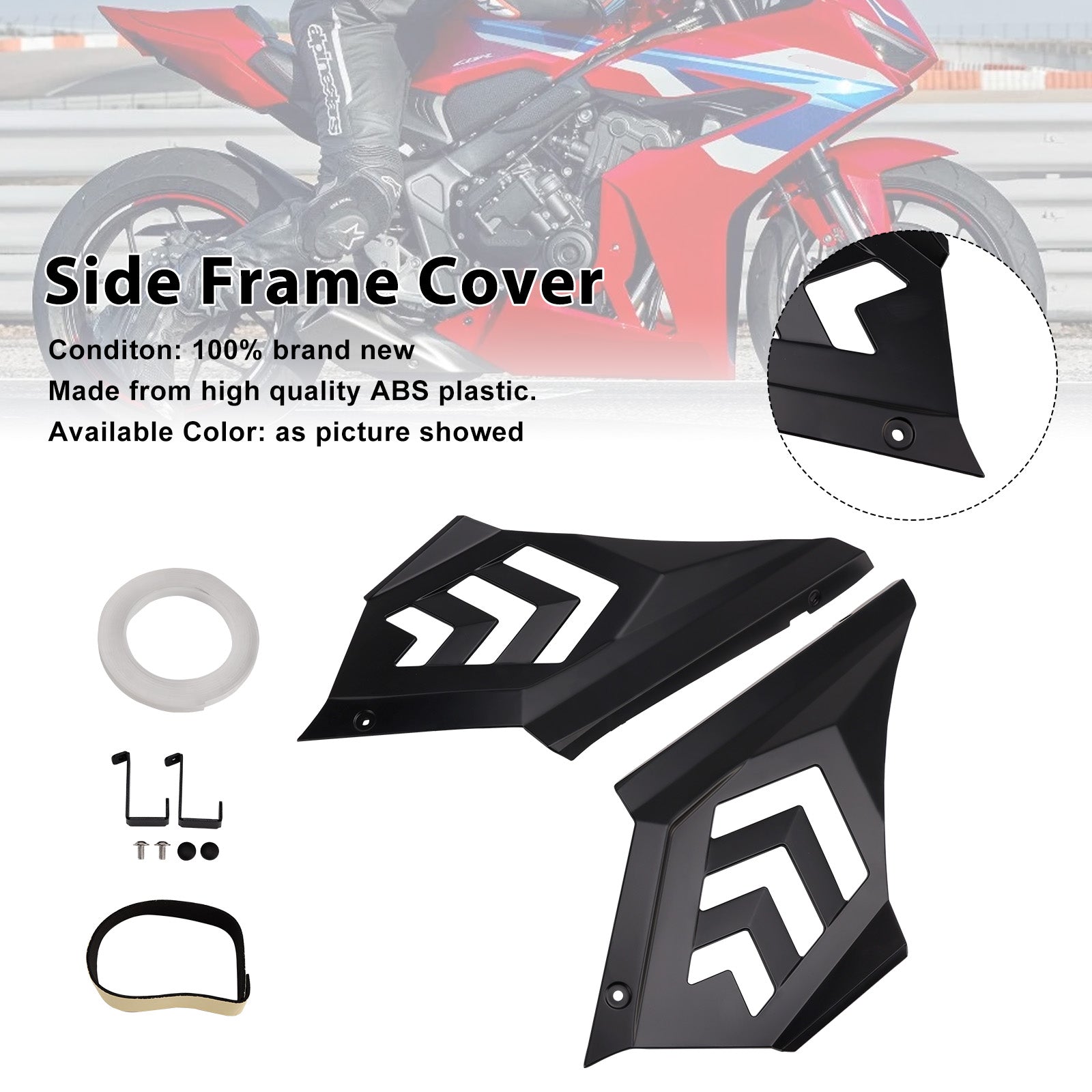2024-2025 Honda CBR650R Side Frame Panel Protector Fairings Cover