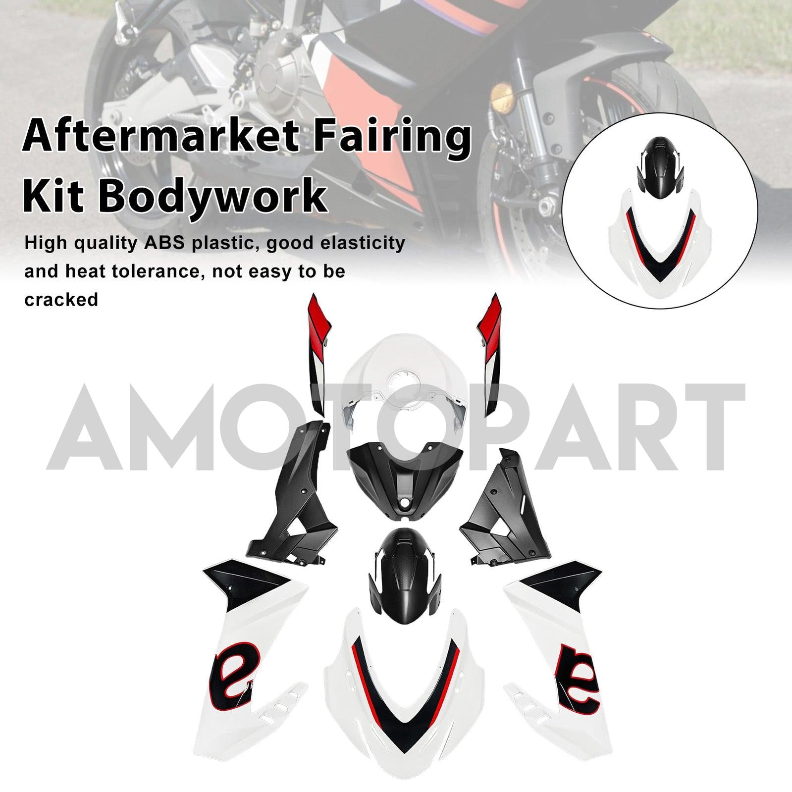 Amotopart 2024-2025 Aprilia RS457 Collection Fairing Kit