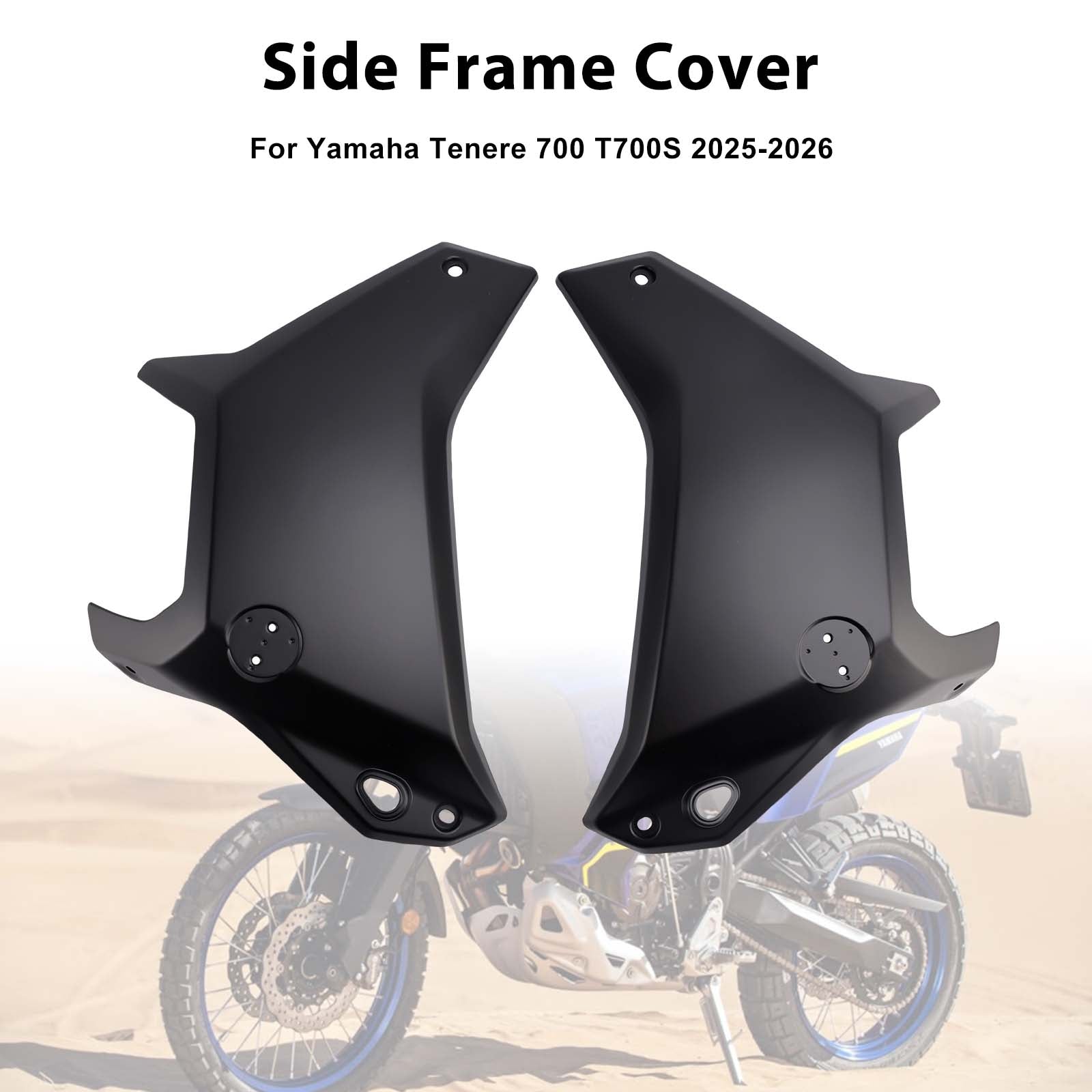 2025–2026 Yamaha Tenere 700 T700S Seitenrahmen-Verkleidungsabdeckung