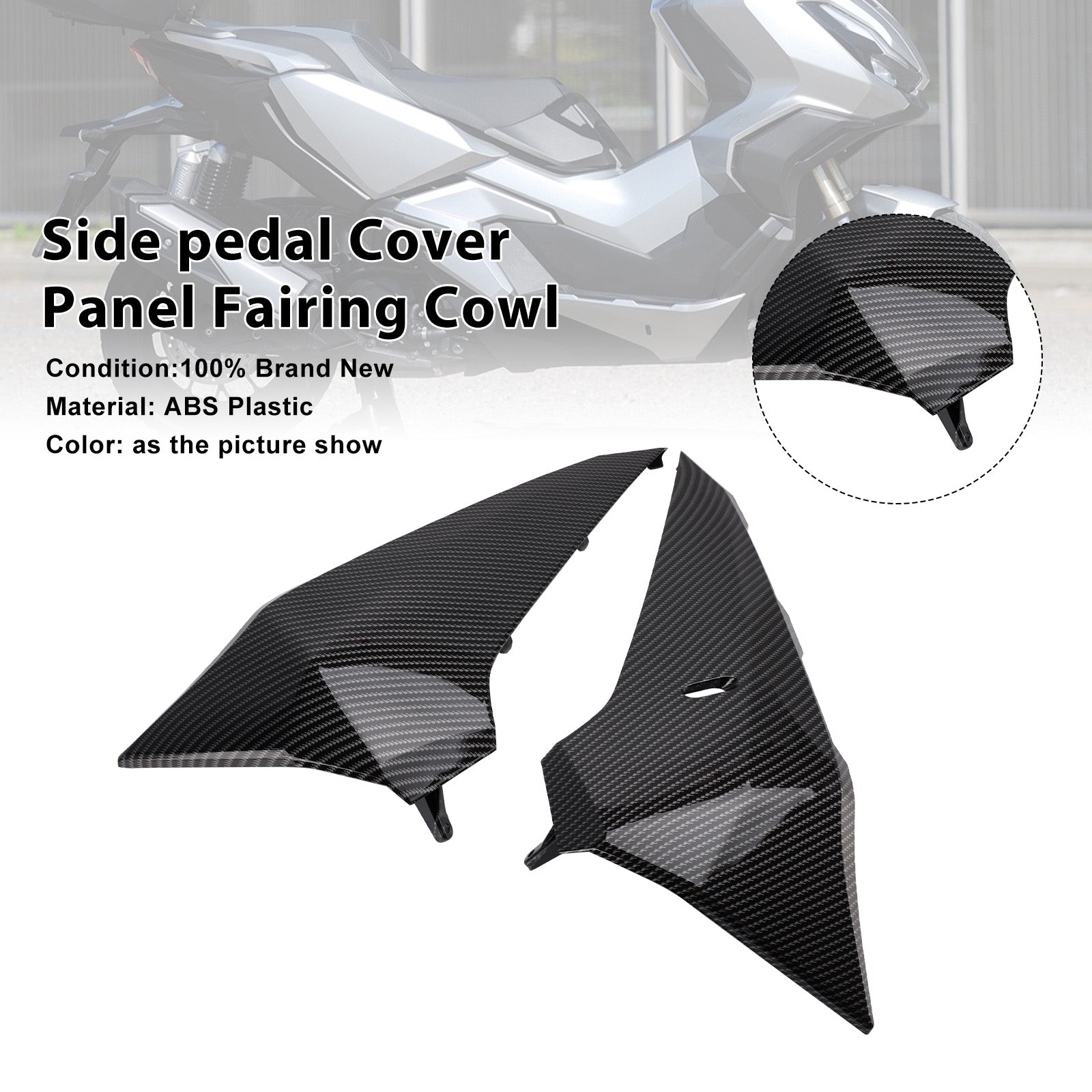 Honda ADV 350 2022-2025 Side pedal Cover Panel Fairing Cowl