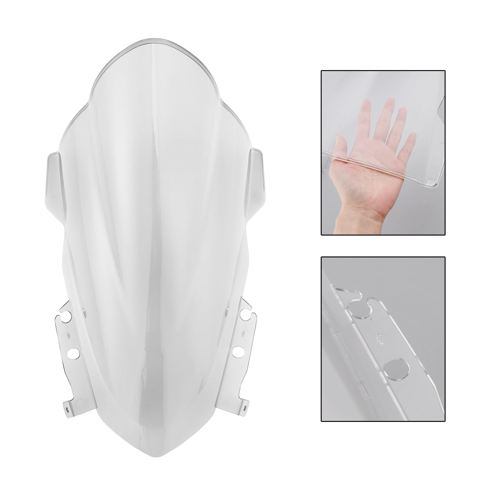 Daytona 660 2024-2025 Motorizador de parabrisas de motocicleta