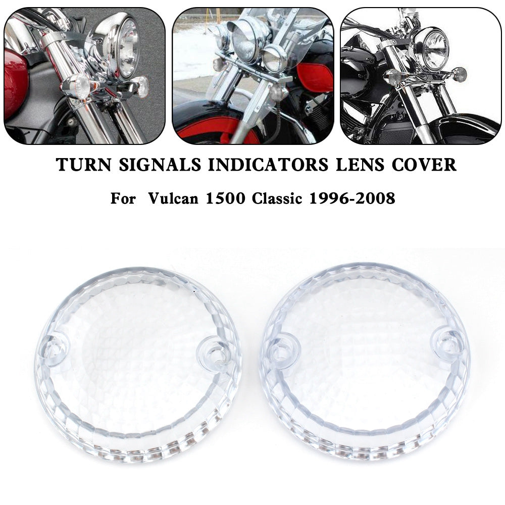 Yamaha Kawasaki Vulcan 1500 VN Turning Signals Indicateurs Couverture de l'objectif