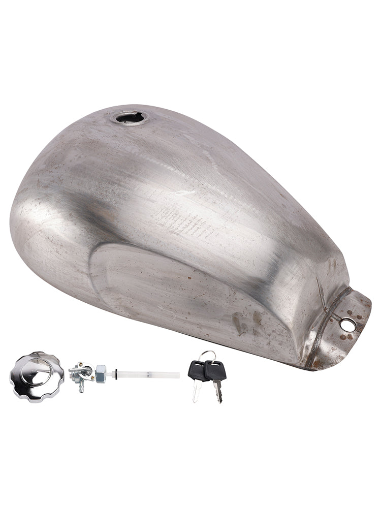Motorcykel Scrambler Custom 11L Universal råstål brændstofgastank