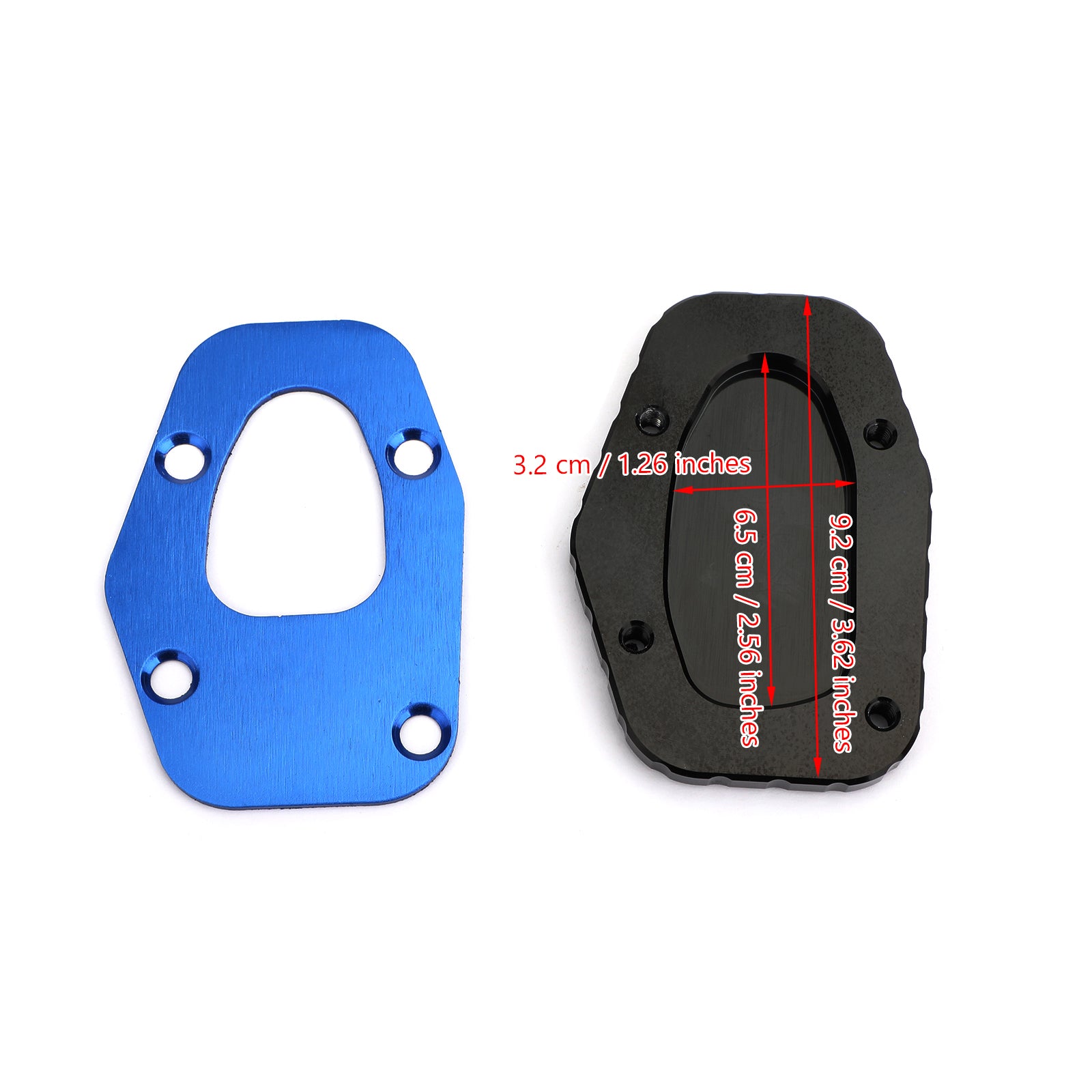 2019-2020 YAMAHA NIKEN /GT Kickstand Sidestand Enlarge Plate Pad Blue
