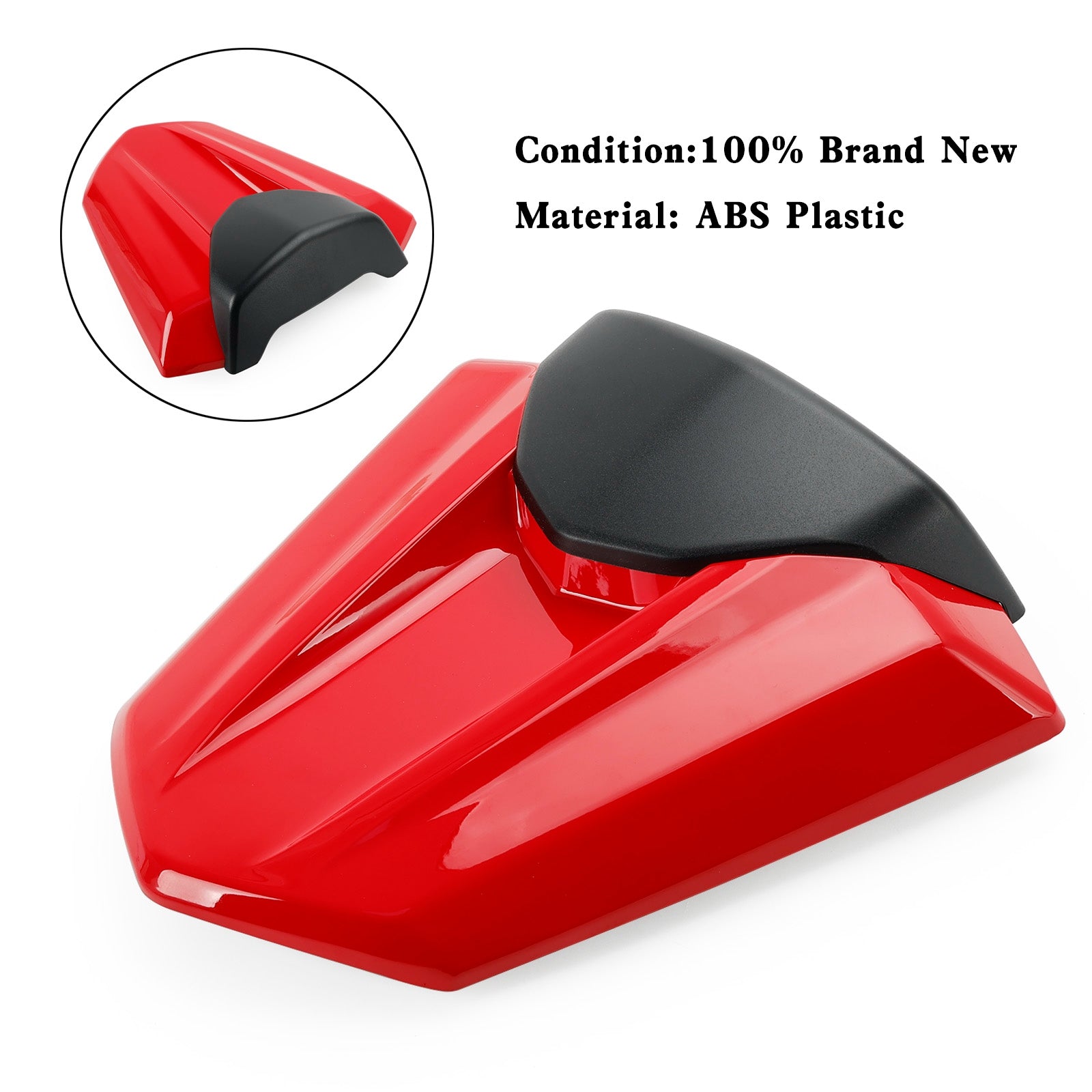 Cubierta de carenado de asiento trasero para Honda CB750 CB400F CB500F CBR400R CBR500R 22-23
