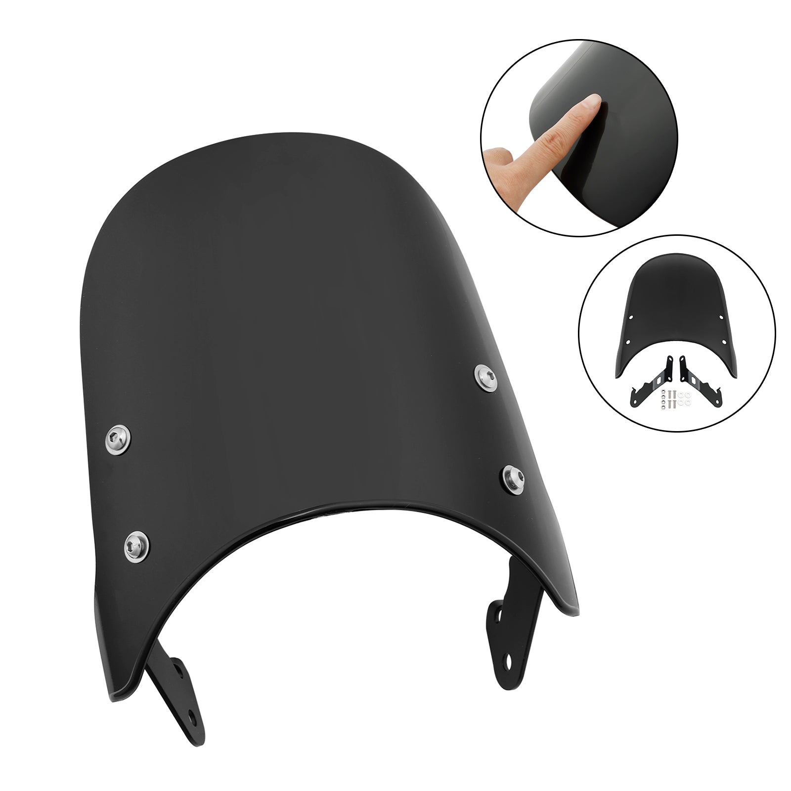 Kawasaki 23-24 Eliminator 400 450 y 2024 Eliminator 500 Parabrisas