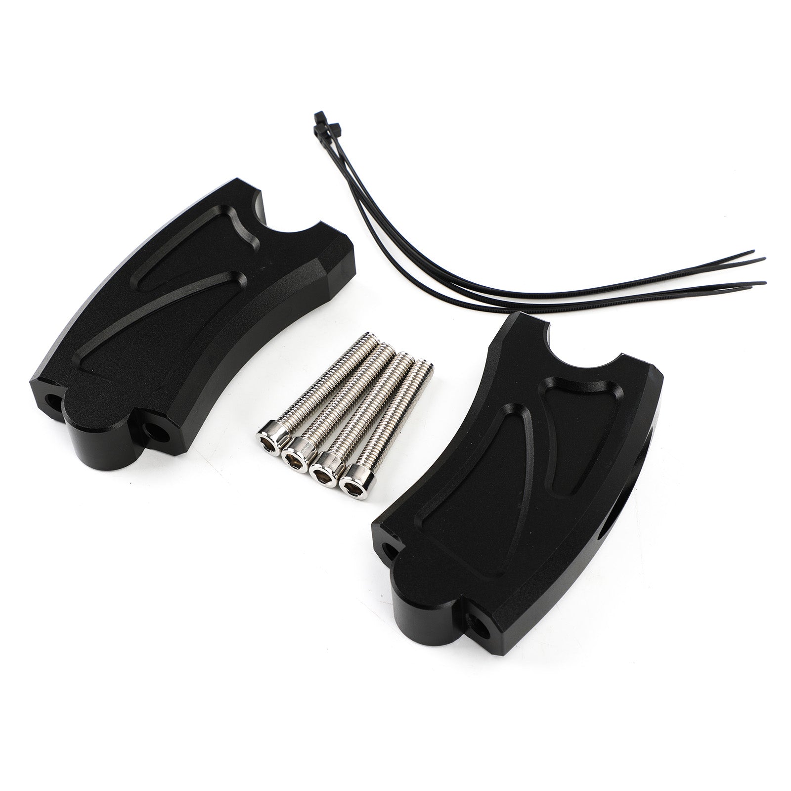 2017+ Honda Rebel CMX500 CNC Handlebar Risers Bar Black