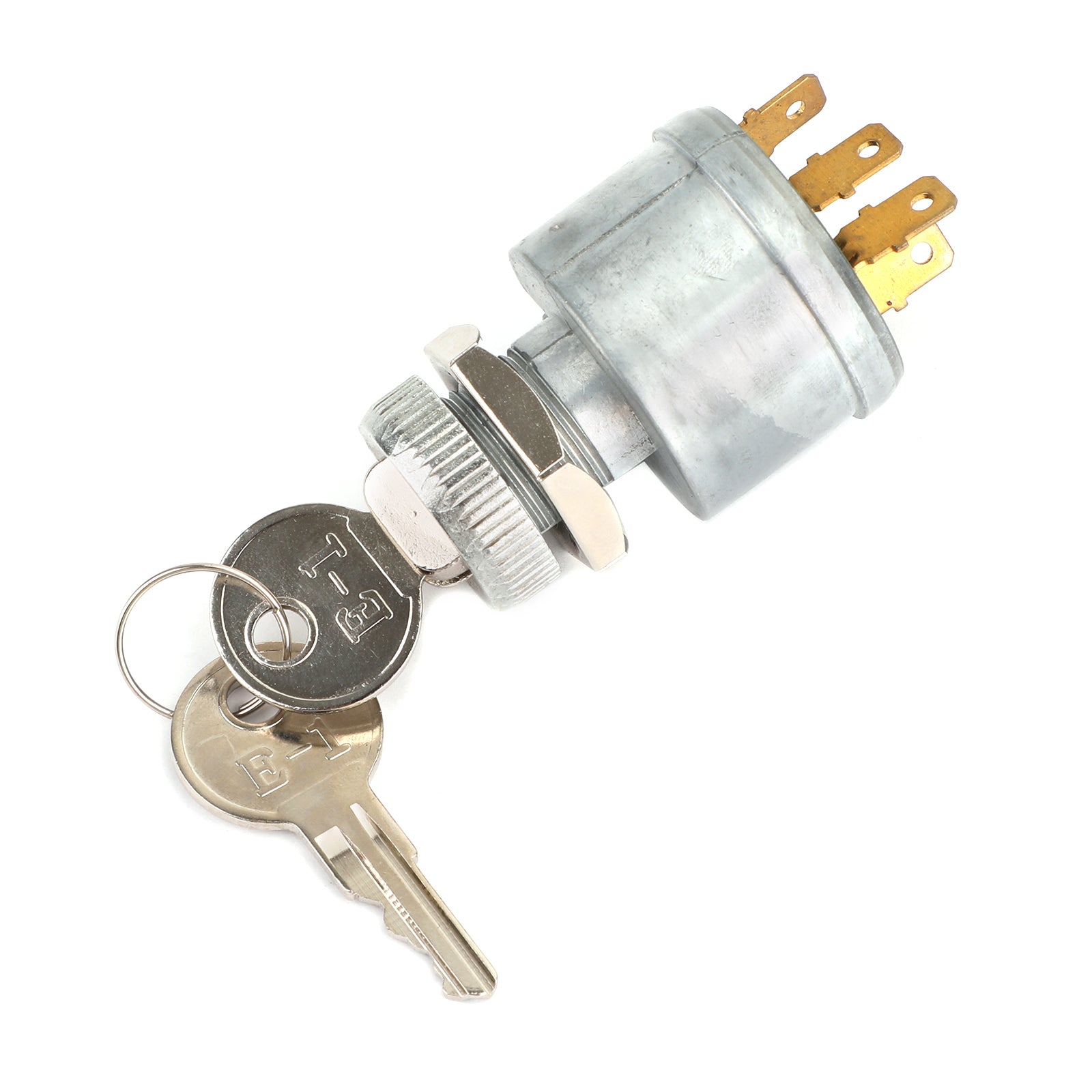 Nøglekontakt til EZGO-vogn - 4 ben m/fabrikslys 81+ Gas & Elektrisk 33639G01
