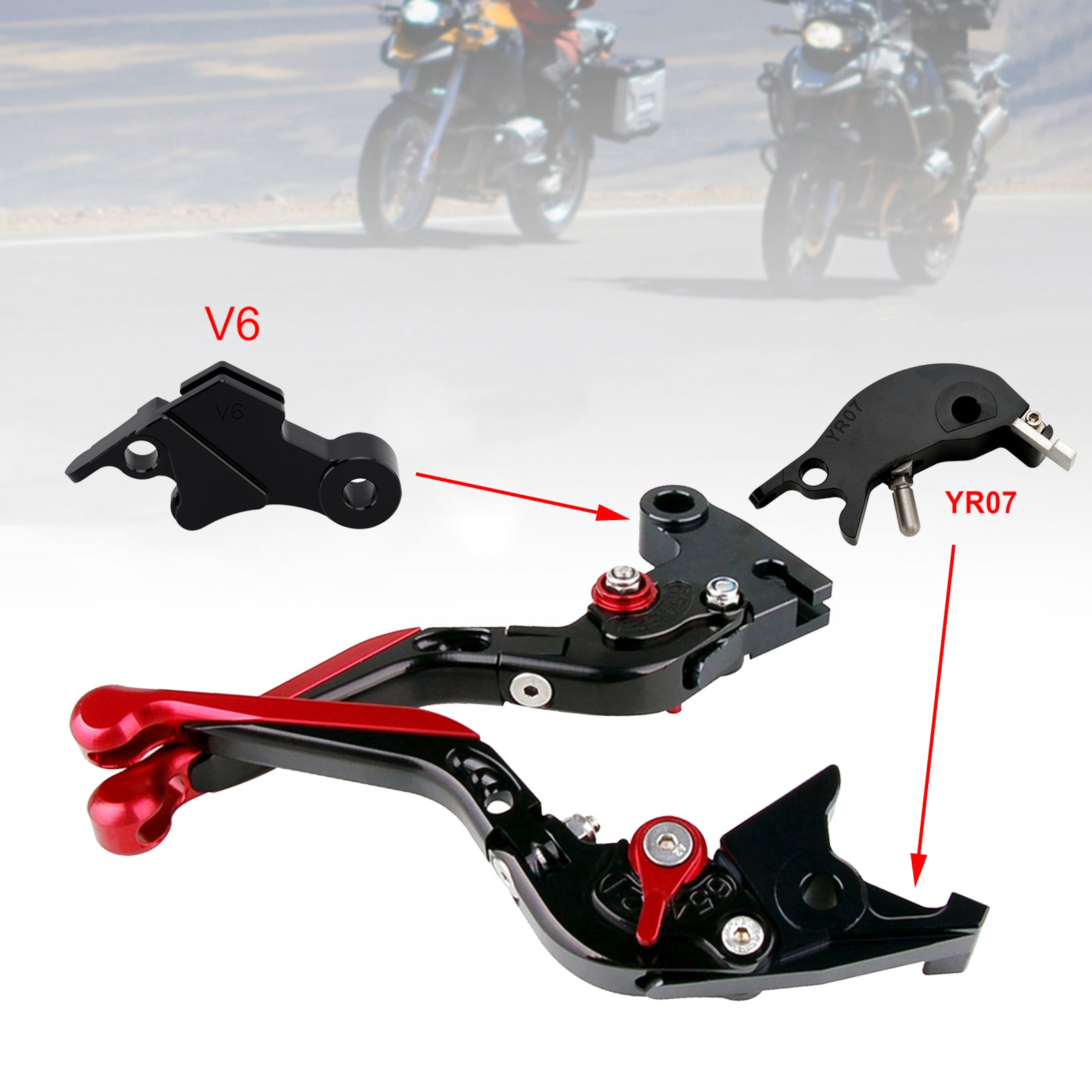 24-25 YAMAHA XSR900 XSR900GP MT-09 MT-09SP Adjustable Clutch Brake Lever