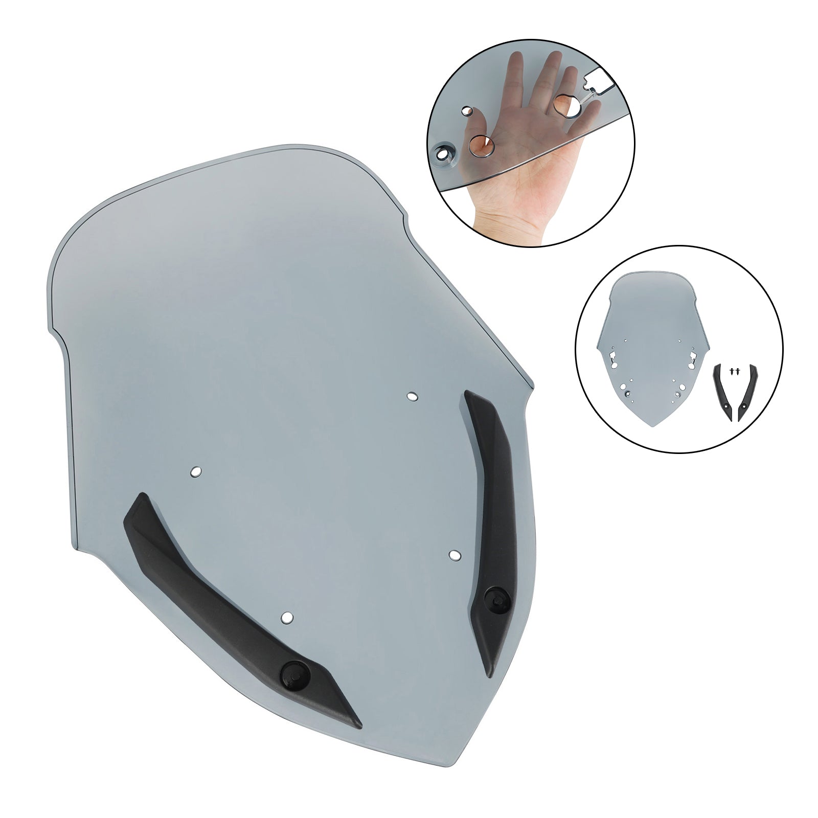 21–23 Yamaha NMAX 155 ABS Motorrad Windschutzscheibe Windschutzscheibe