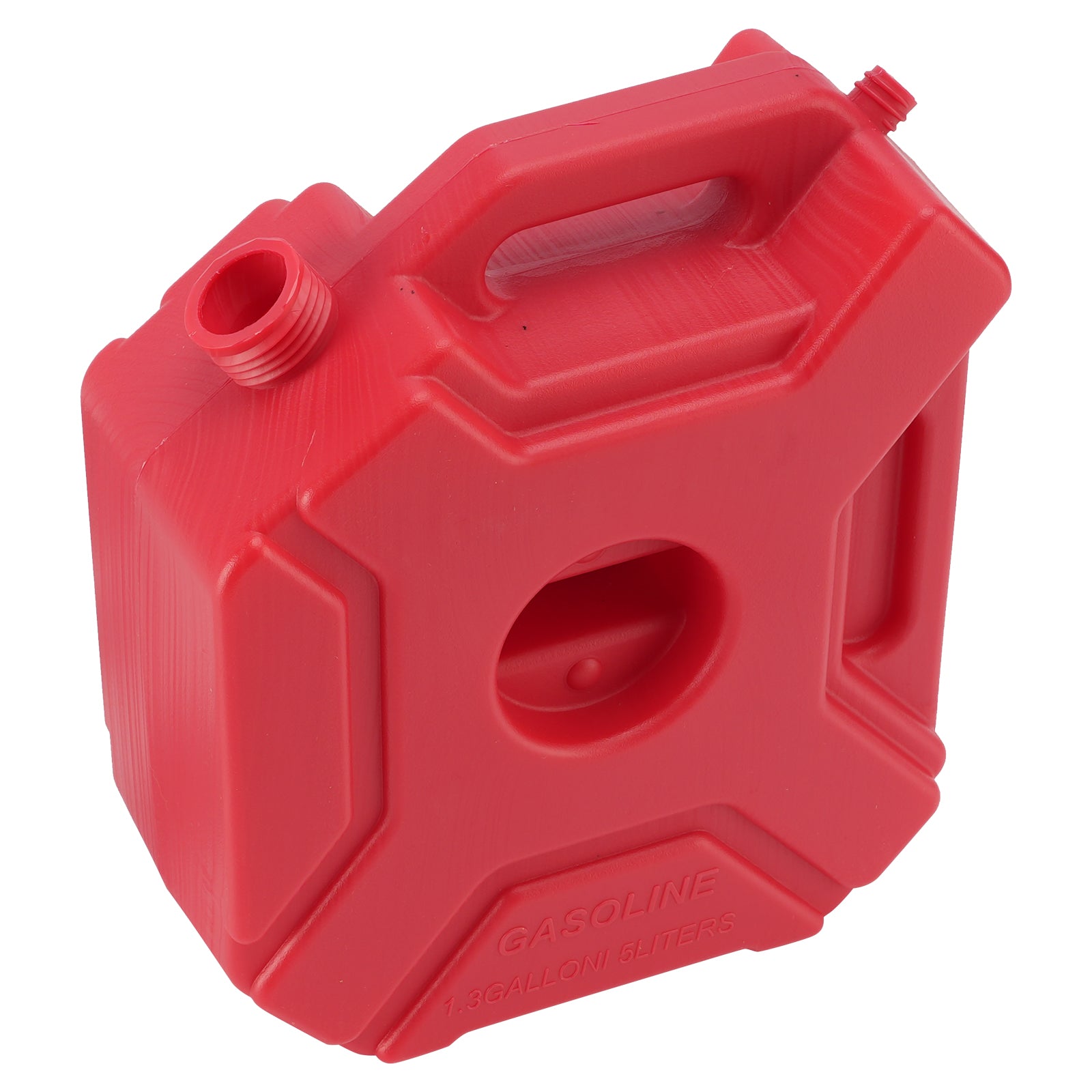 Touring Adventure 5L oliegasbeholder Antistatisk Jerry Can Brændstoftank Rød