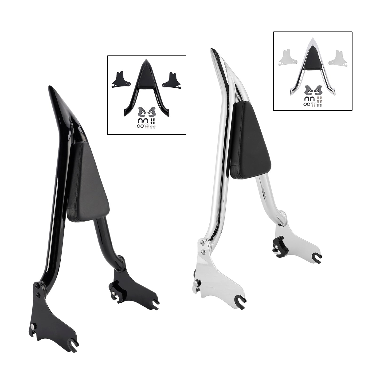 1997-2008 Road King Street Glide Road Glide Passagier Sissy Bar Rückenlehne