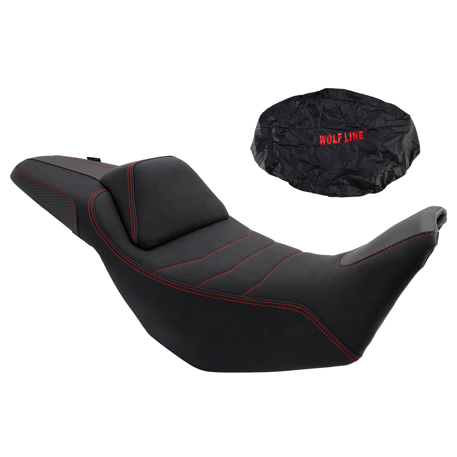 Honda Nx400 Nx500 2024-2025 Complete Cushion Rider Passenger Seat Red