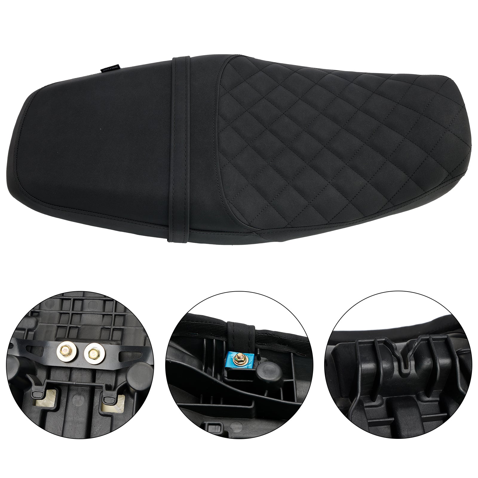 23-25 Honda GB350S GB 350 S Rider Passenger Seat Frah BACH CUSHION Black Brown