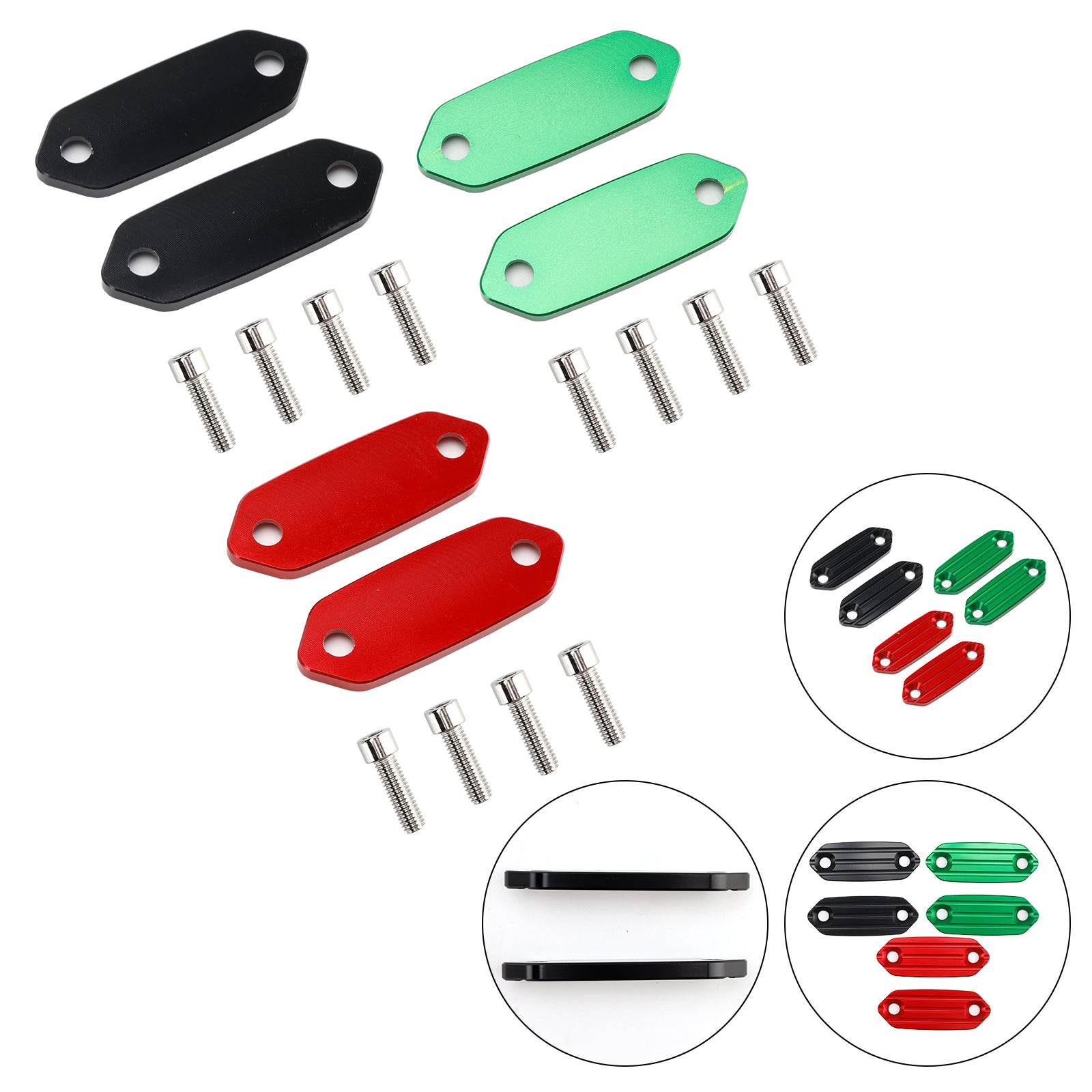 Kawasaki Ninja 300 250 400 125 ZX6R 636Mirror Delete Block Off Plate