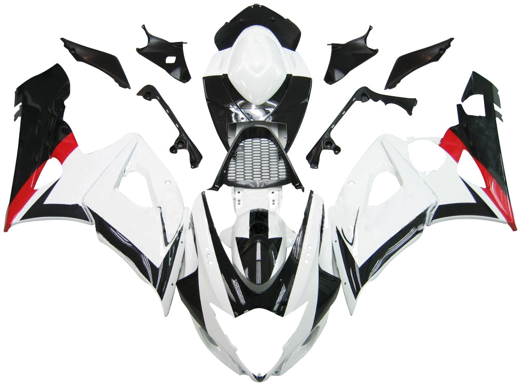 Amotopart 2005-2006 Suzuki GSXR1000 bílá&Bchybí sada kapotáže