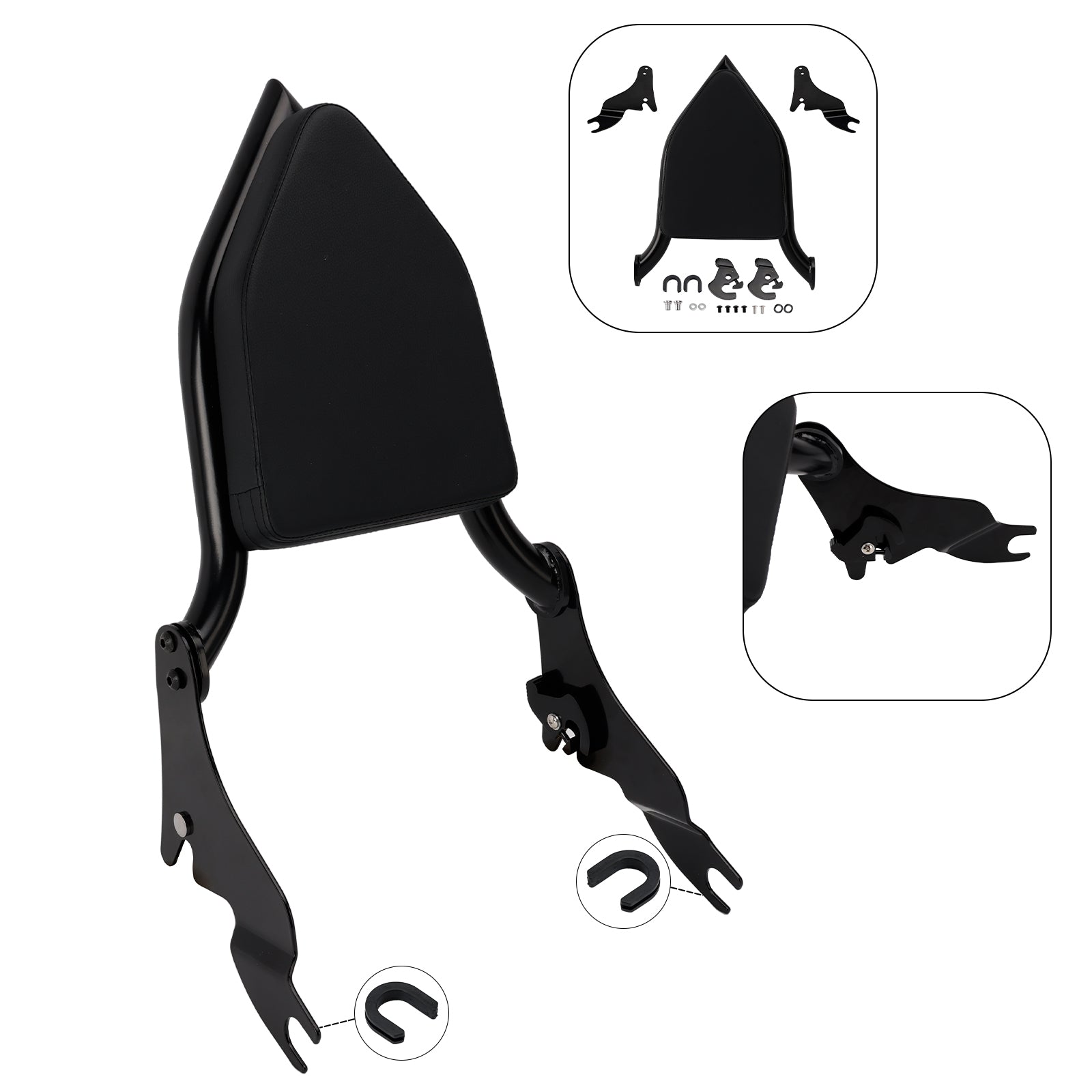 Road King 2009-2022 Street Glide 2009-2024 Passenger Sissy Bar Backrest