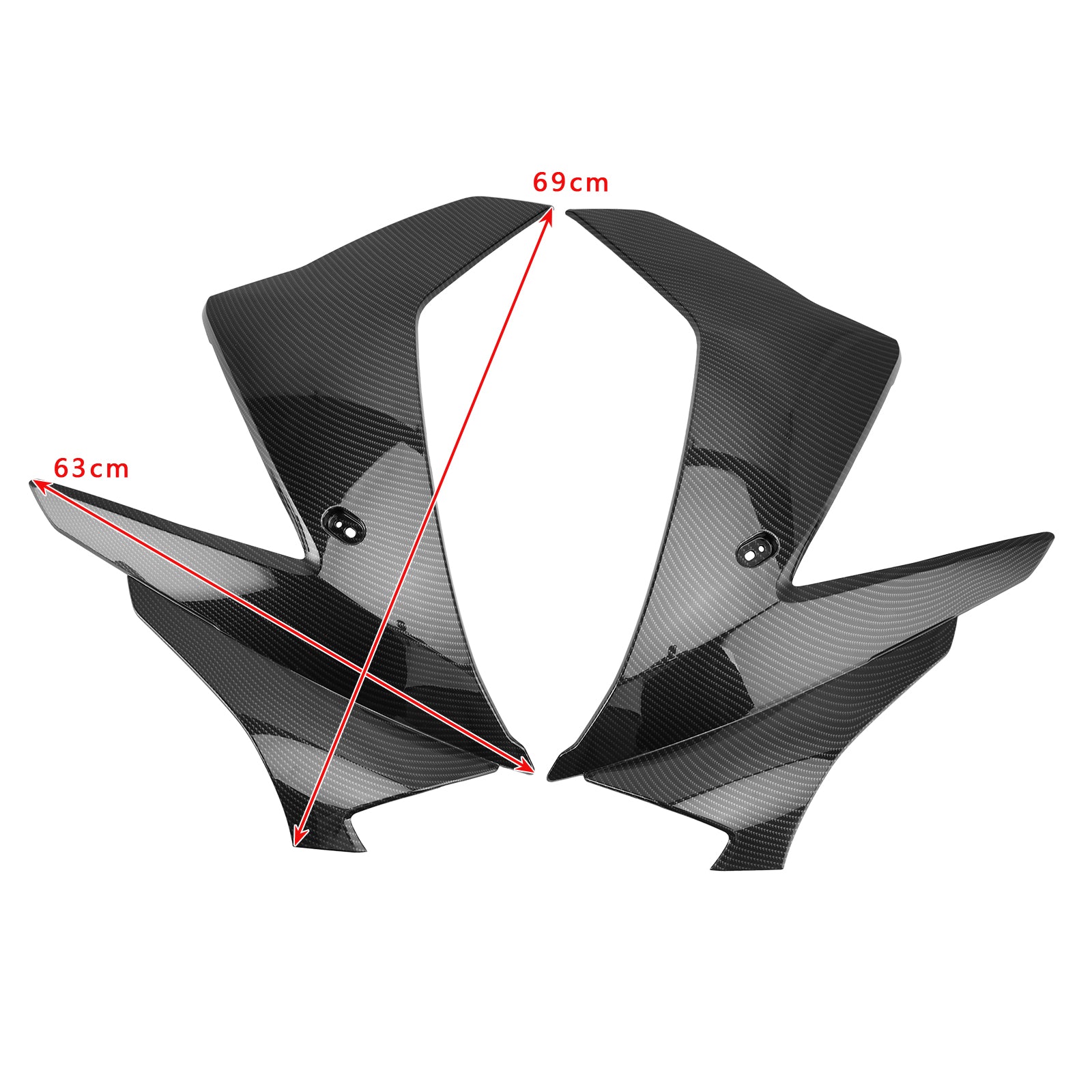 2024-2025 Daytona 660 Side Frame Cover Panel Fairing Cowl