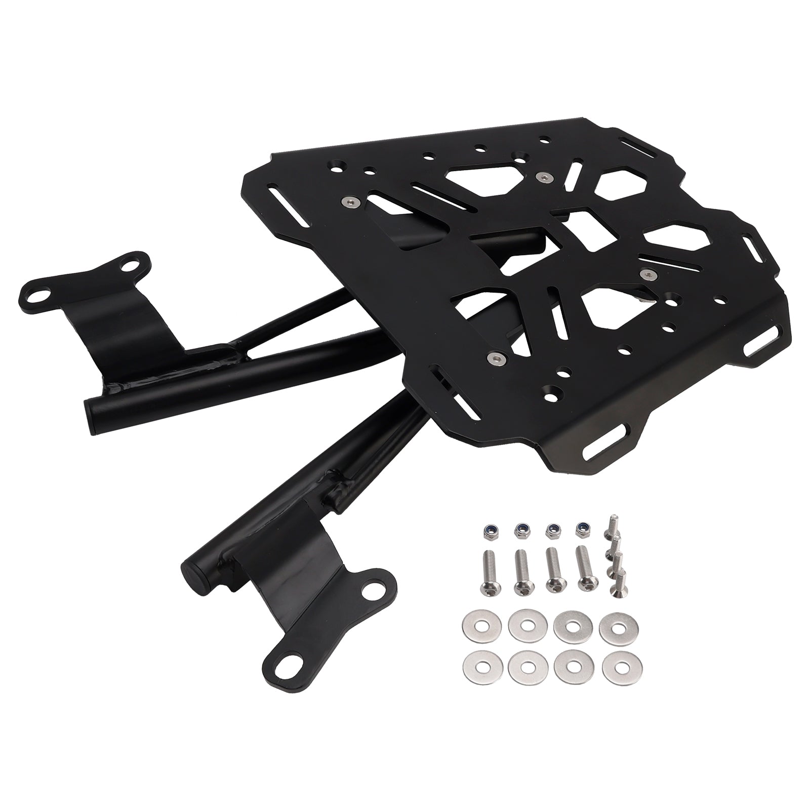 2013-2023 Honda CB500F CB400 CB500X Rear Cargo Rack Luggage Carrier Black