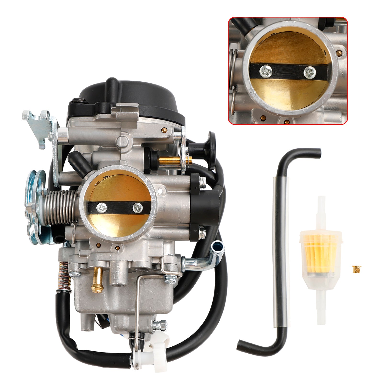 Carburetor Carb Fit für Yamaha Raptor 350 YFM350R ATV 2006-13 5YT-14901-10-00