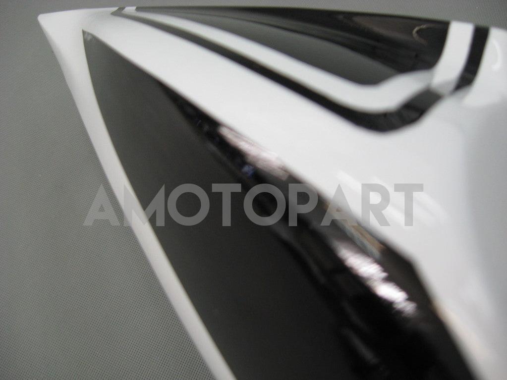 Amotopart Honda 2007-2008 CBR600RR White Black Fairing Kit