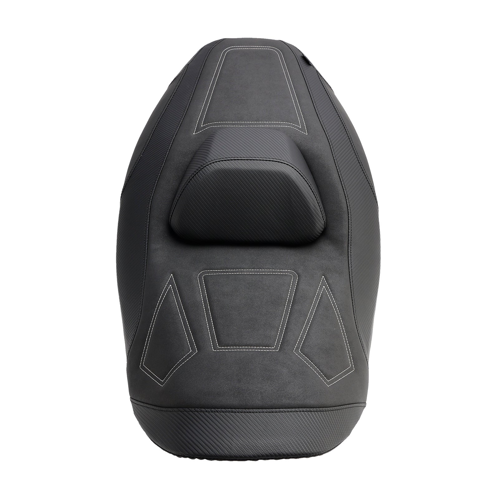 2022-2024 YAMAHA T-MAX VÄRMANDE FRAM BAKTAR PASSENGER SEAT Blue Yellow