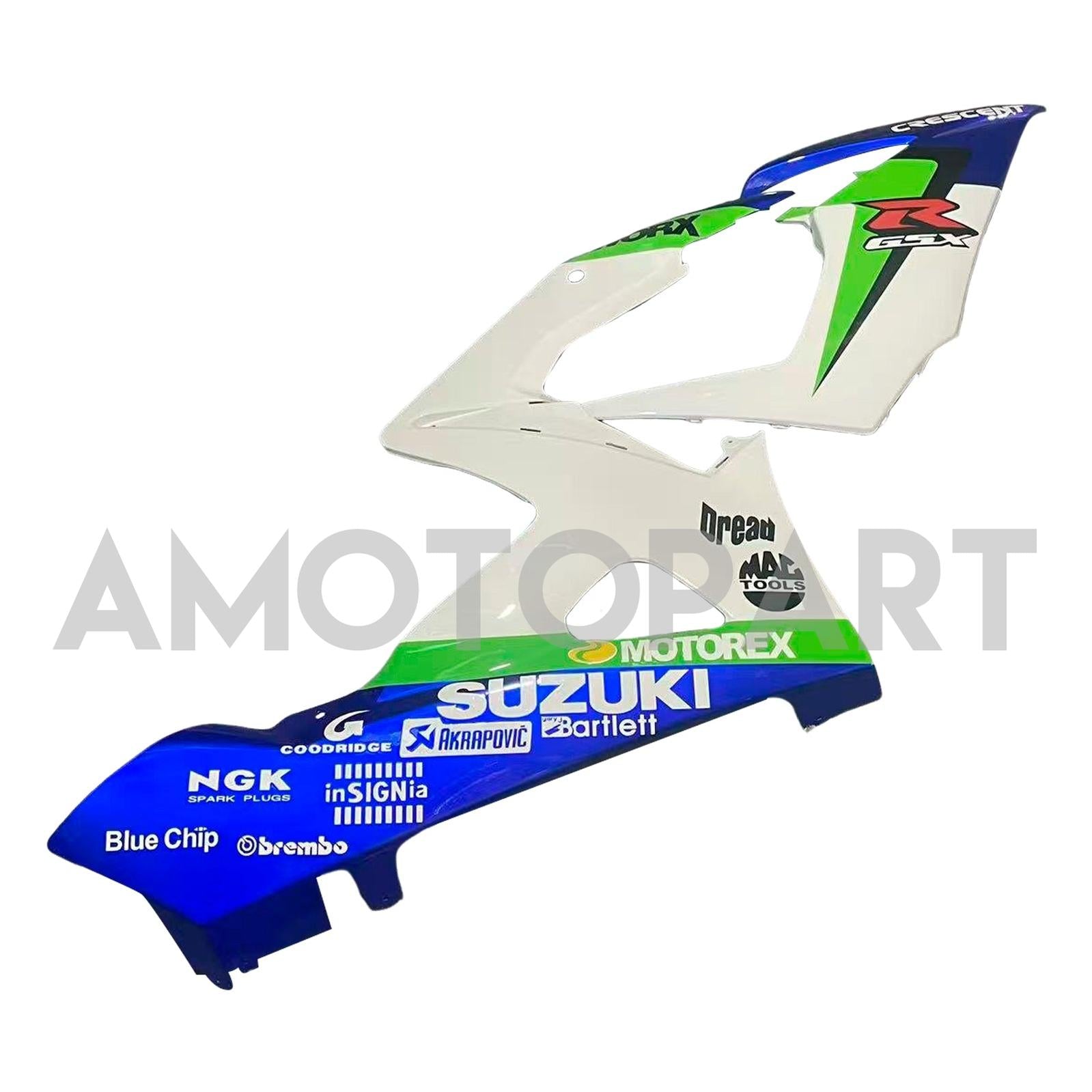 Amotopart 2005-2006 Suzuki GSXR1000 Weißverkleidungskit