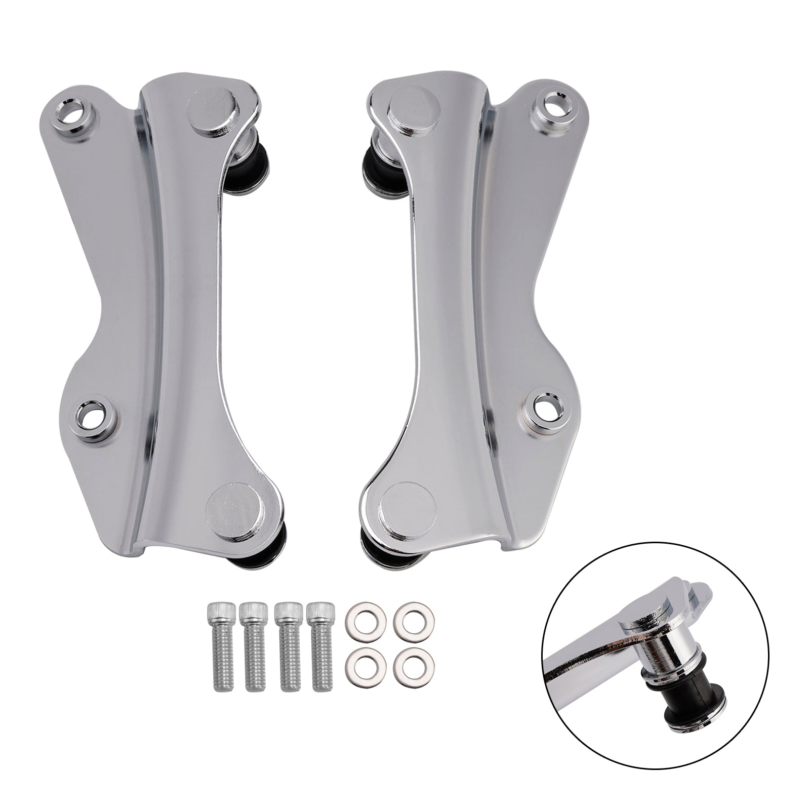 2014-2018 Road King Street Electra Glide 4 Point Docking Hardware Kit