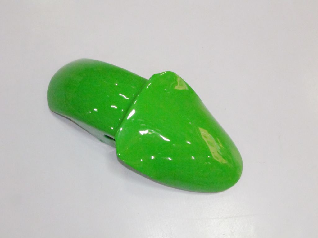 Amotopart 2000-2002 Kawasaki ZX6R 636 2005-2008 Kawasaki ZZR600 Green Black White Fairing Kit