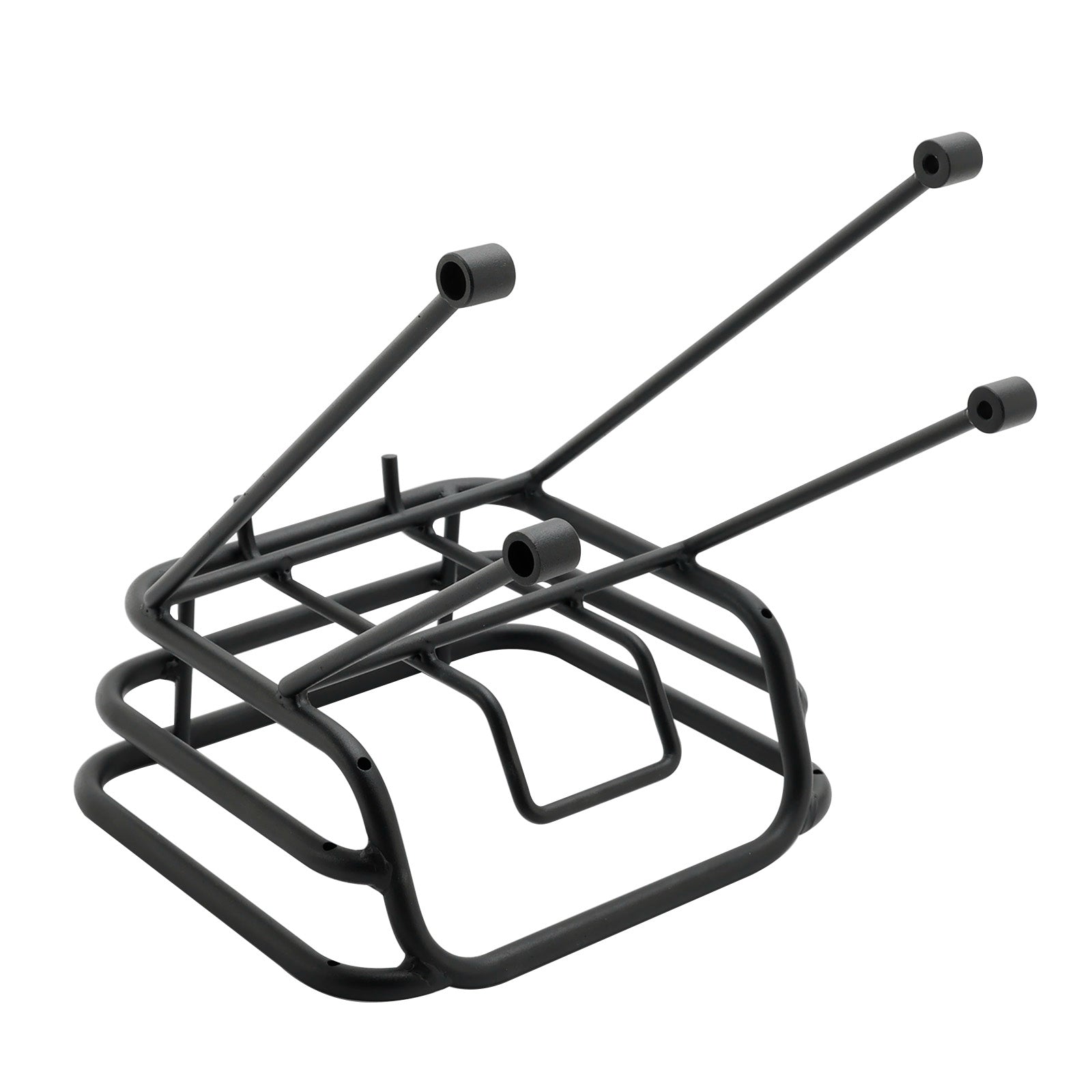 Black Front Rack Carrier Basket til Honda Hunter Cub CT125 Trail 2020-2023 22 21