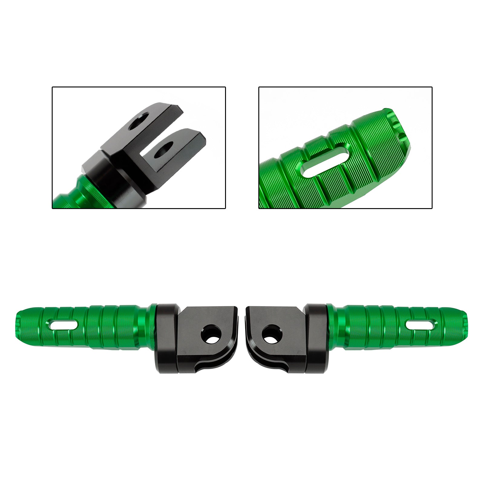 KAWASAKI ZX-4R ZX-4RR 24-25 NINJA 400 18-24 Front Footrests Foot Pegs