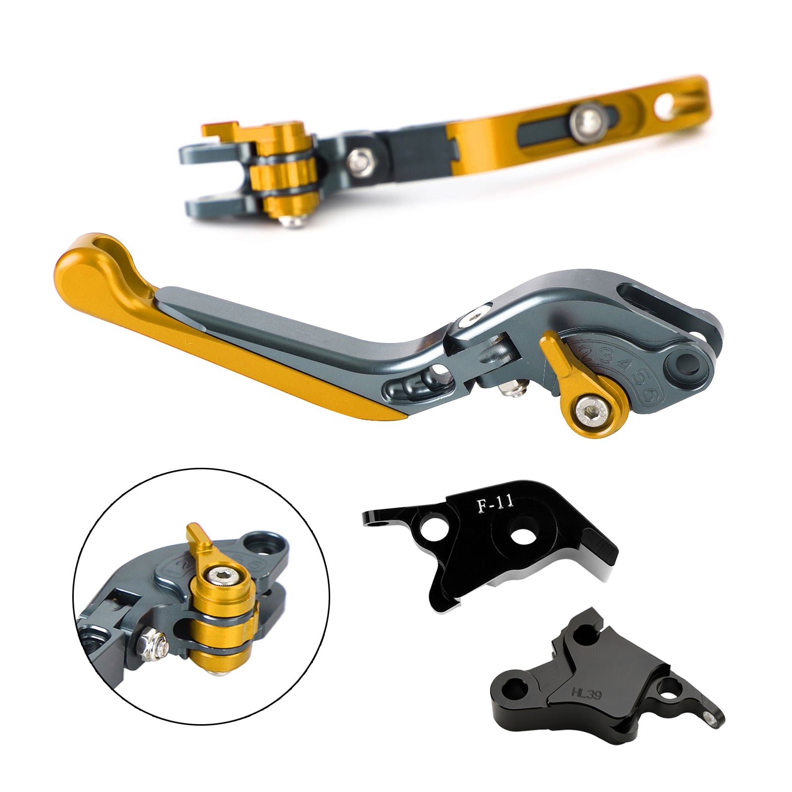 2021-2024 CFMOTO 700CL-X Sport Adjustable Clutch Brake Lever